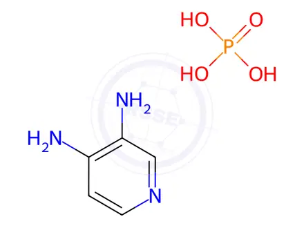 Chemical structure of Amifampridine phosphate