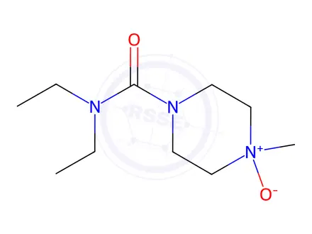 Chemical structure of Diethylcarbamazine Impurity 3