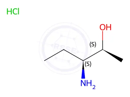 Chemical structure of (2S,3S)-3-aminopentan-2-ol;hydrochloride