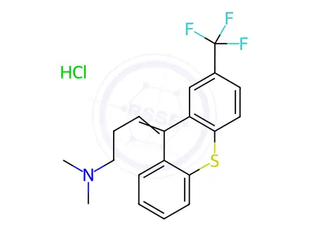 Chemical structure of Flupentixol Dihydrochloride Impurity 28