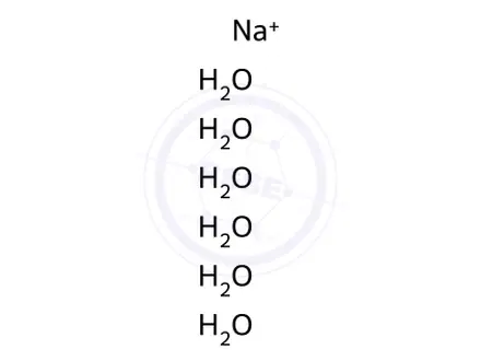 Chemical structure of P-Nitrophenyl phosphate hexa hydrate disodium
