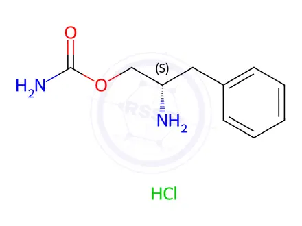 Chemical structure of Phenprobamate Impurity 20 Hydrochloride