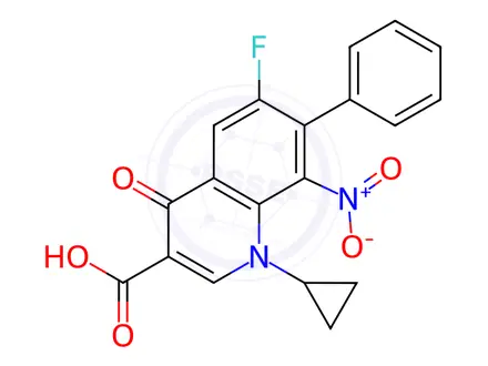 Chemical structure of Garenoxacin Impurity 11