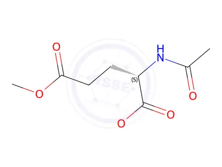 Chemical structure of N-Acetylglutamic acid dimethyl ester