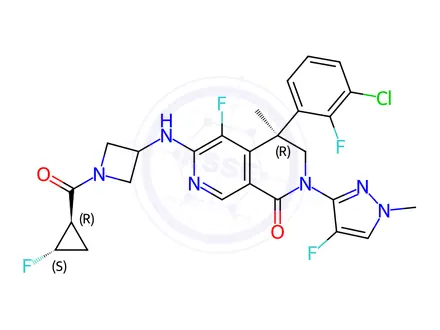 Chemical structure of PF 07293893