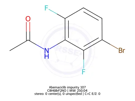 Chemical structure of Abemaciclib Impurity 107