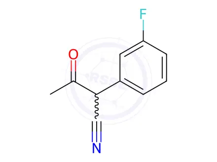 Chemical structure of 2-(3-Fluorophenyl)-3-oxobutanenitrile