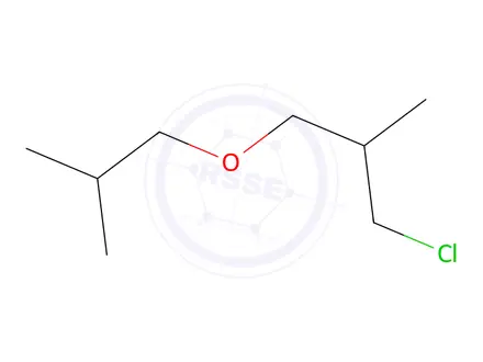 Chemical structure of 1-Chloro-3-isobutoxy-2-methylpropane