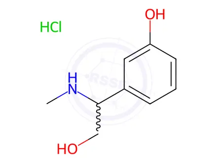 Chemical structure of 3-(2-Hydroxy-1-(methylamino)ethyl)phenol
