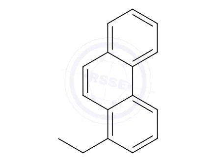 Chemical structure of 1-Ethylphenanthrene