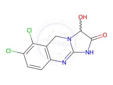 Chemical structure of 3-Hydroxy Anagrelide