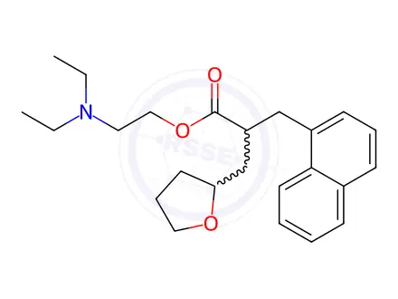 Chemical structure of Nafronyl
