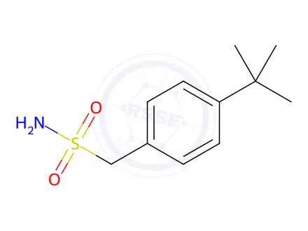 Chemical structure of (4-tert-Butylphenyl)-methanesulfonamide