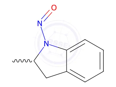 Chemical structure of Indapamide Impurity A