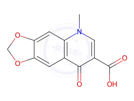 Chemical structure of Oxolinic Acid EP Impurity C