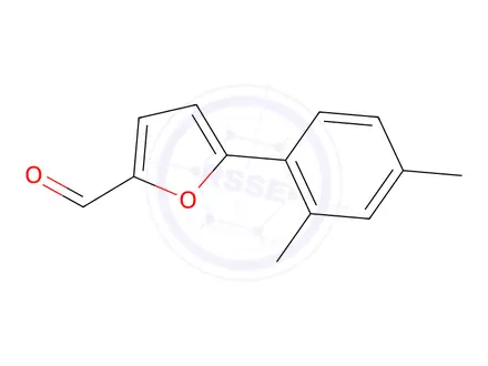 Chemical structure of 5-(2,4-Dimethylphenyl)furan-2-carbaldehyde