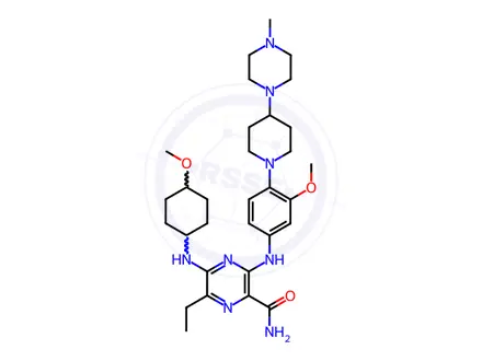 Chemical structure of Gilteritinib Impurity 2