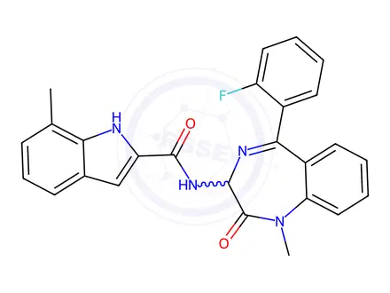 Chemical structure of Devazepide Impurity 45