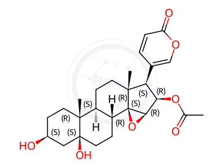 Chemical structure of Cinobufotalin