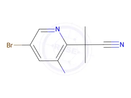 Chemical structure of 5-bromo-2-tert-butylpyridin-3-amine