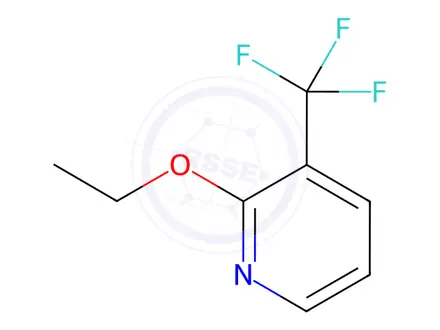 Chemical structure of 2-Ethoxy-3-(trifluoromethyl)pyridine
