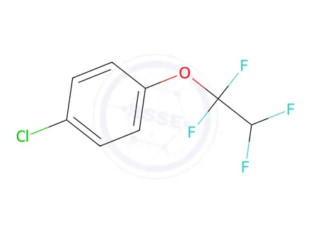 Chemical structure of 1-Chloro-4-(1,1,2,2-tetrafluoroethoxy)benzene