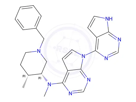 Chemical structure of Tofacitinib Impurity 89
