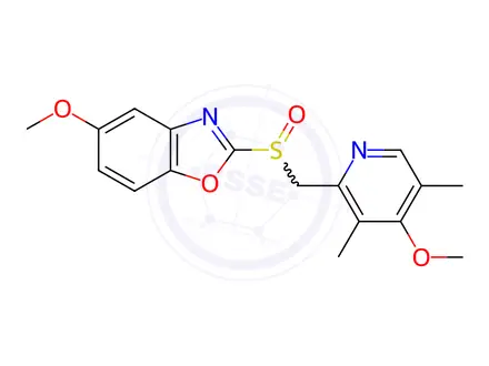 Chemical structure of Omeprazole Impurity 45