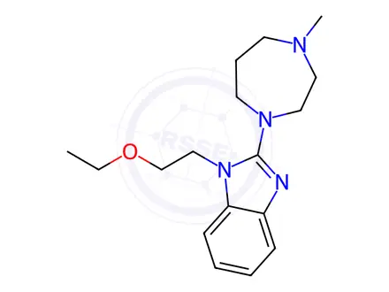 Chemical structure of Emedastine