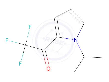 Chemical structure of 2,2,2-Trifluoro-1-(1-isopropyl-1H-pyrrol-2-yl)ethanone