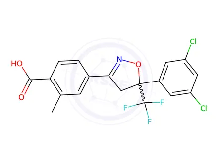 Chemical structure of Fluralaner Impurity 116