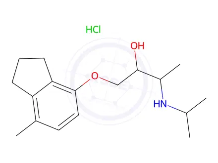 Chemical structure of ICI 118551 Hydrochloride