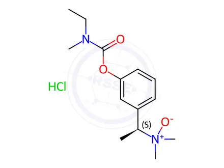 Chemical structure of Rivastigmine N-Oxide HCl