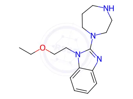 Chemical structure of Emedastine EP Impurity E