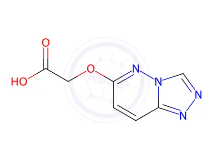 Chemical structure of ([1,2,4]Triazolo[4,3-b]pyridazin-6-yloxy)-acetic acid