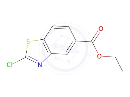 Chemical structure of Ethyl 2-Chlorobenzo[d]thiazole-5-carboxylate