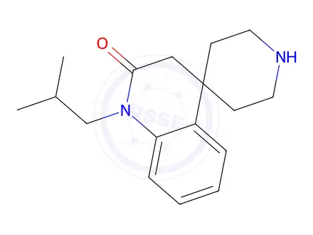 Chemical structure of 1'-Isobutyl-1'H-spiro[piperidine-4,4'-quinolin]-2'(3'H)-one