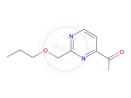 Chemical structure of 2-(Propoxymethyl)pyrimidine-4-carboxylic acid