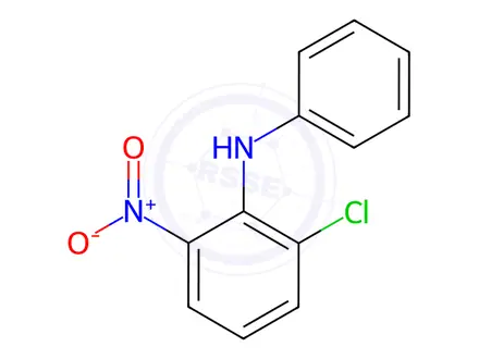 Chemical structure of 2-chloro-6-nitro-N-phenylaniline