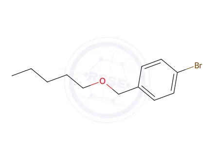 Chemical structure of 1-Bromo-4-((pentyloxy)methyl)benzene