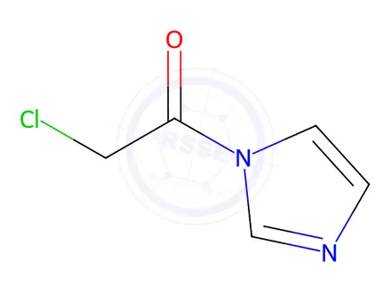 Chemical structure of 1H-Imidazole, 1-(chloroacetyl)-(9CI)