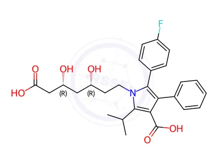 Chemical structure of Atorvastatin Impurity 125