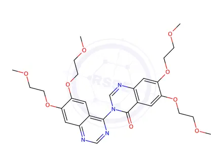Chemical structure of Erlotinib EP Impurity F