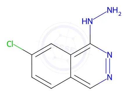Chemical structure of 1-(6-chlorophthalazin-4-yl)hydrazine