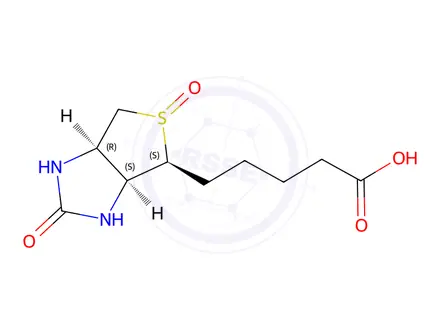 Chemical structure of Biotin (S)-Sulfoxide