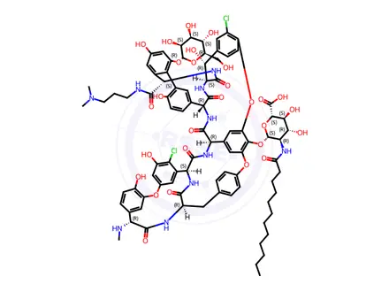 Chemical structure of Dalbavancin Impurity 8(Dalbavancin B1)