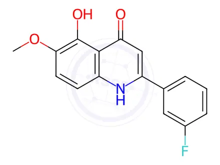 Chemical structure of Foslinanib Impurity 2