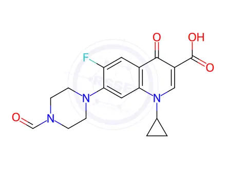 Chemical structure of Ciprofloxacin Impurity 71