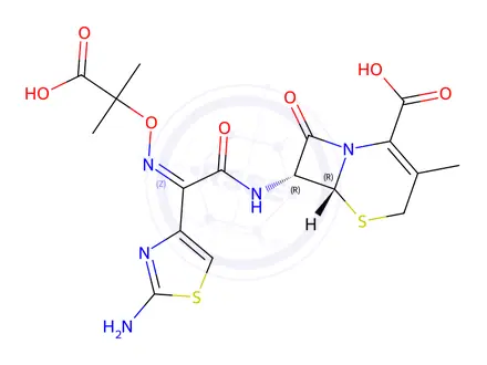 Chemical structure of Ceftazidime Impurity 40
