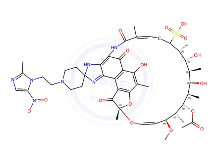 Chemical structure of Rifamycin Impurity 18
